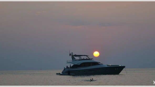 sunset in Phuket