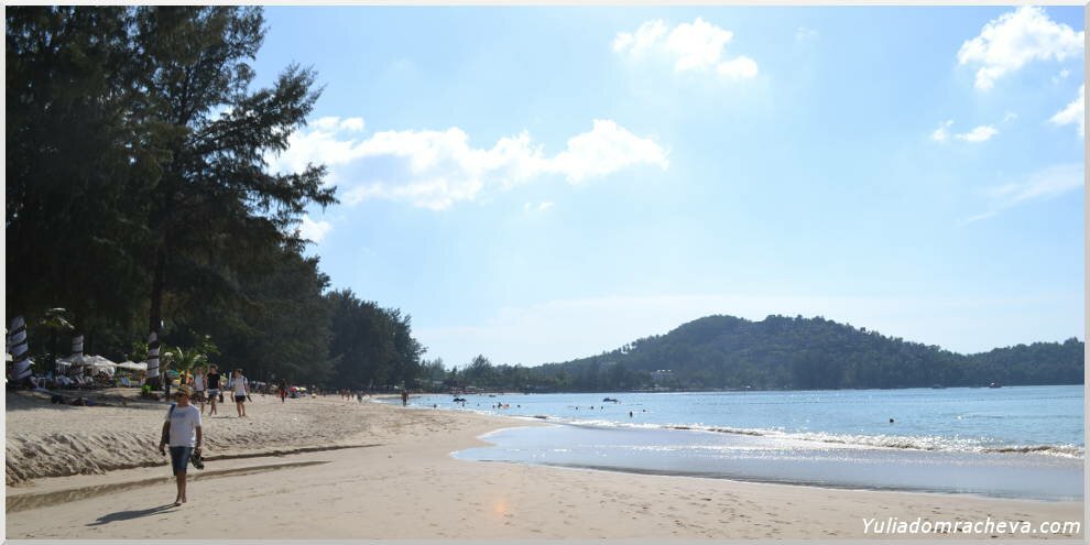 Родной пляж Банг Тао