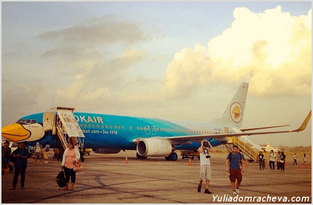 Самолет Nok Air в Таиланде